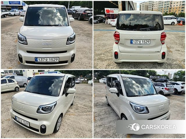 Kia The New Ray 2022 Белый из Кореи
