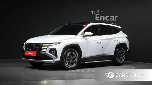Hyundai The New Tucson Hybrid (NX4) 2024 Белый из Кореи