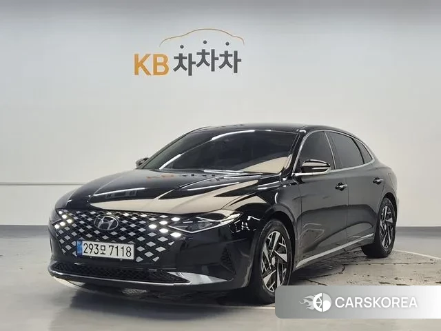 Hyundai The New Grandeur IG Hybrid 2020 Черный из Кореи