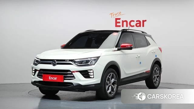 Ssangyong Beautiful Korando 2021 Белый из Кореи