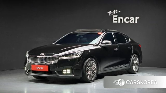 Kia All New K7 Hybrid 2018 Черный из Кореи