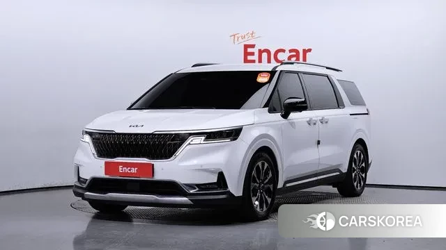 Kia Carnival 4th generation 2021 Белый из Кореи