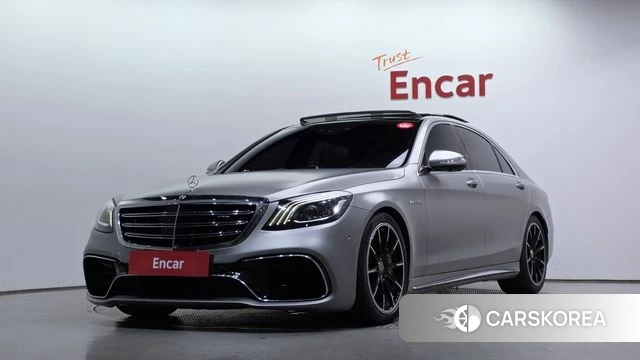 Mercedes-Benz S-Class W222 2018 Серебряный из Кореи