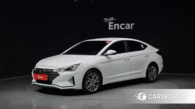 Hyundai The New Avante AD 2019 Белый из Кореи