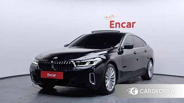 BMW 6 Series GT (G32) 2023 Черный из Кореи