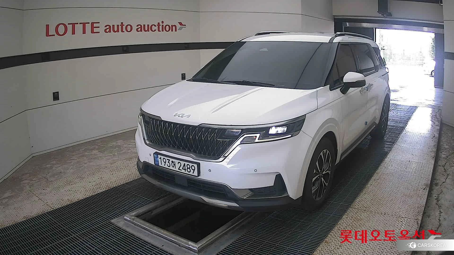 Kia Carnival 2023 Snow White Pearl (optional) из Кореи