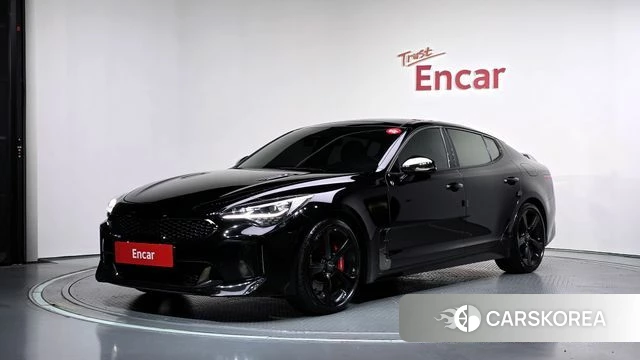 Kia Stinger Meister 2021 Черный из Кореи