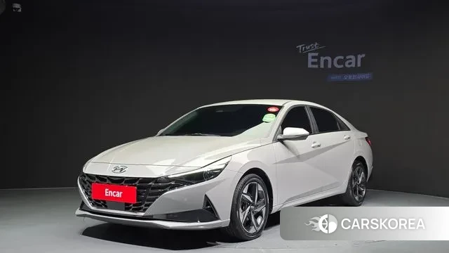 Hyundai Avante (CN7) 2020 Серебристо-серый из Кореи