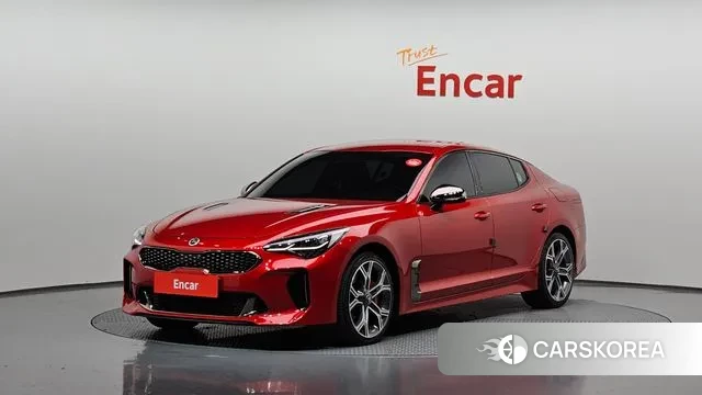 Kia Stinger 2019 Красный из Кореи