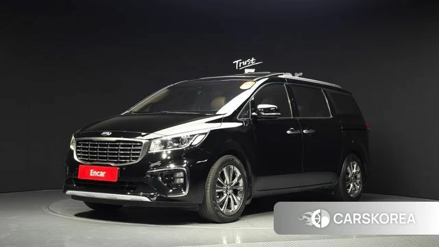 Kia The New Carnival 2019 Черный из Кореи