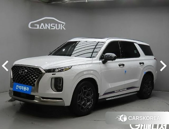 Hyundai Palisade 2022 Белый из Кореи