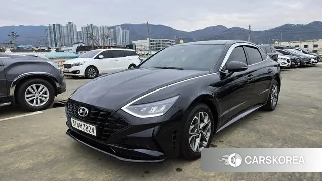 Hyundai Sonata (DN8) 2022 Черный из Кореи