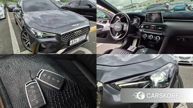Genesis G70 2019 Серый из Кореи