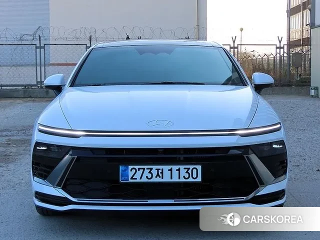 Hyundai Sonata D Edge (DN8) 2023 Белый из Кореи