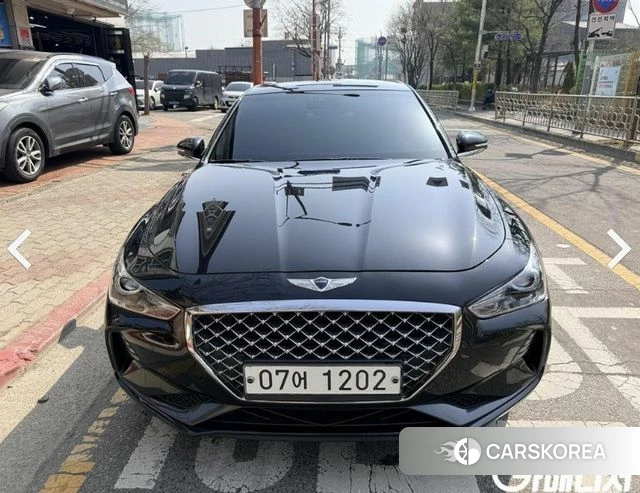 Genesis G70 2018 Черный из Кореи