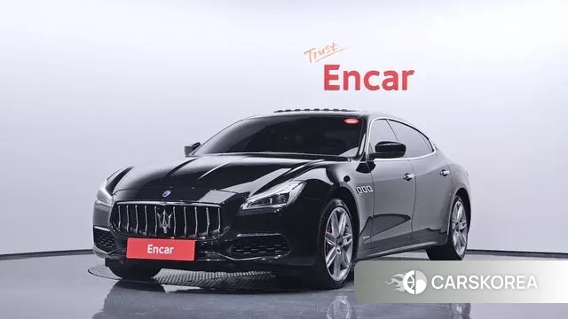Maserati Quattroporte 2019 Черный из Кореи