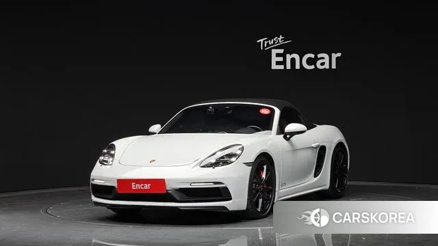 Porsche 718 Boxster 2018 Белый из Кореи