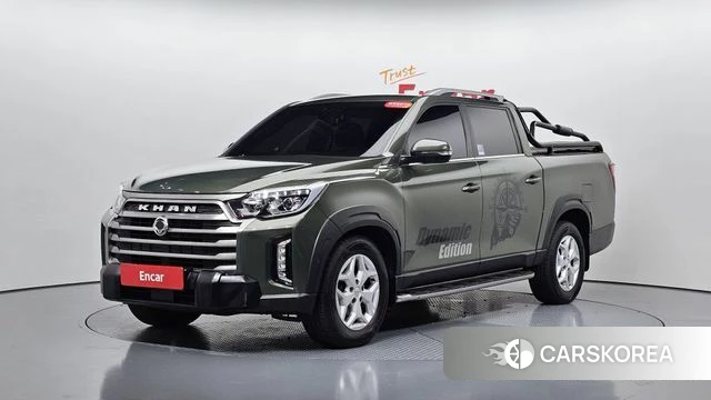 Ssangyong The New Rexton Sports Cannes 2023 Светло-зеленый из Кореи