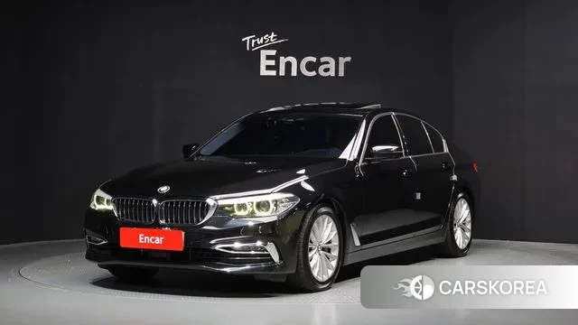 BMW 5 Series (G30) 2019 Черный из Кореи