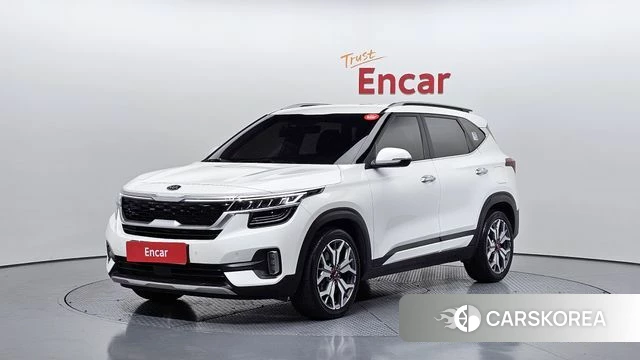 Kia Seltos 2021 Белый из Кореи