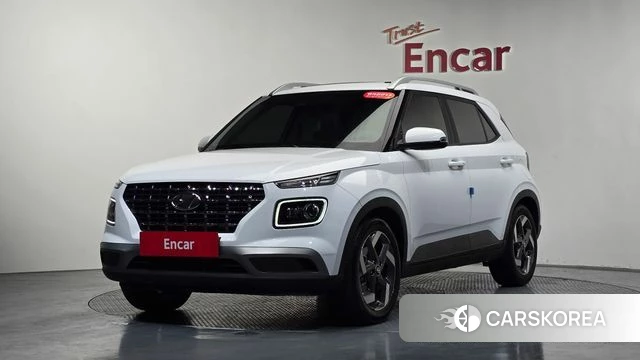 Hyundai Venue 2021 Белый из Кореи