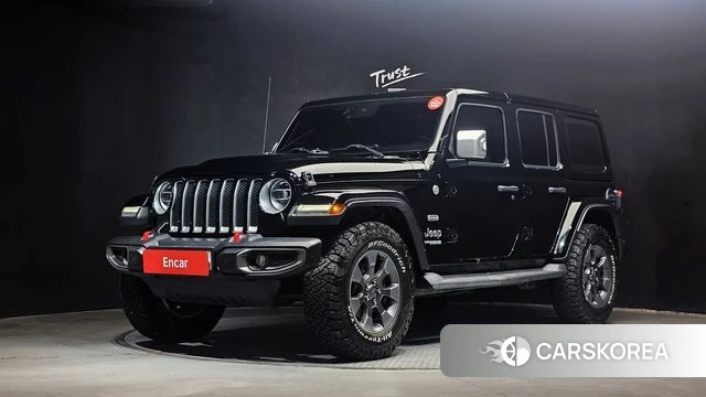 Jeep Wrangler (JL) 2019 Черный из Кореи
