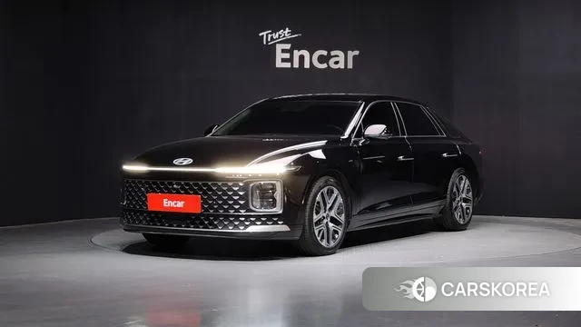 Hyundai Grandeur Hybrid (GN7) 2024 Черный из Кореи