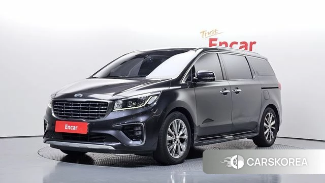 Kia The New Carnival 2019 Черный из Кореи