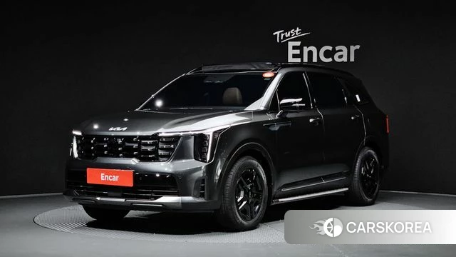 Kia The New Sorento 4th Generation 2024 Серый из Кореи