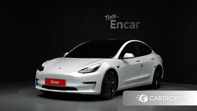 Tesla Model 3 2022 Белый из Кореи