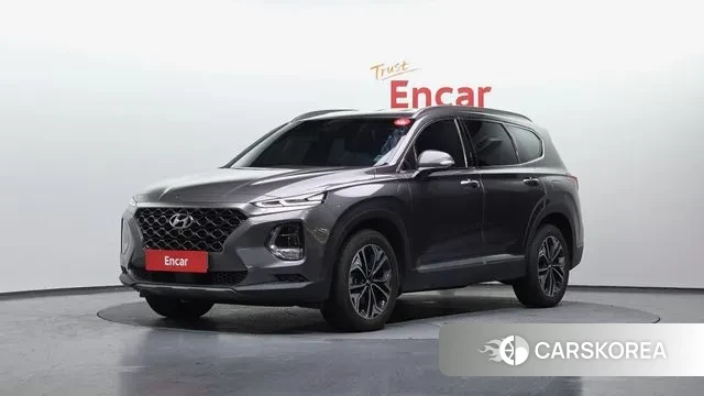 Hyundai Santa Fe TM 2018 Серый из Кореи