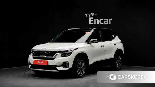Kia Seltos 2022 Белый из Кореи