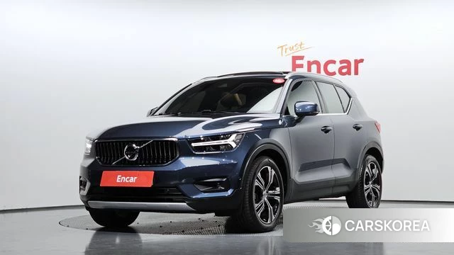 Volvo XC40 2021 Синий из Кореи