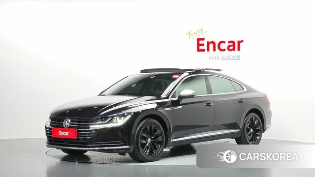 Volkswagen Arteon 2019 Черный из Кореи