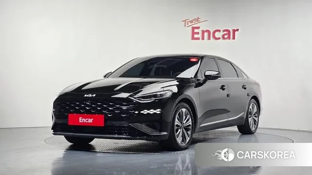 Kia K8 Hybrid 2023 Черный из Кореи