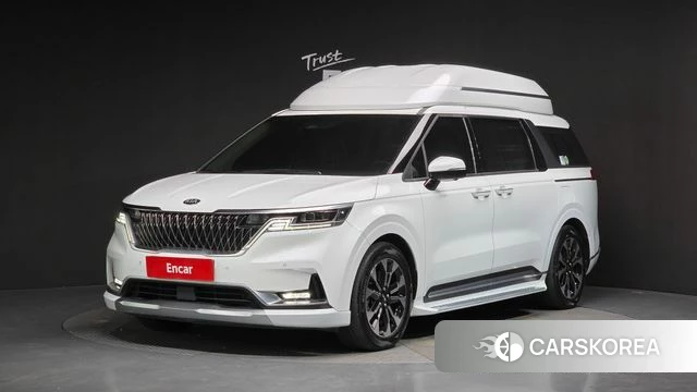 Kia Carnival 4th generation 2021 Белый из Кореи