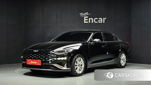 Kia K8 2021 Черный из Кореи