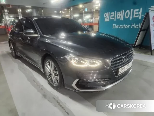 Hyundai Grandeur IG 2018 Серый из Кореи