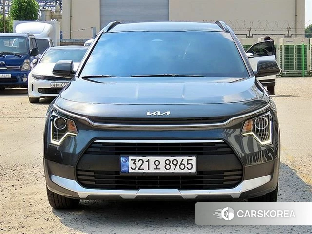Kia Di Ol Nu Niro 2022 Серый из Кореи