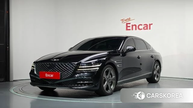 Genesis G80 (RG3) 2023 Черный из Кореи