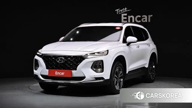 Hyundai Santa Fe TM 2018 Белый из Кореи