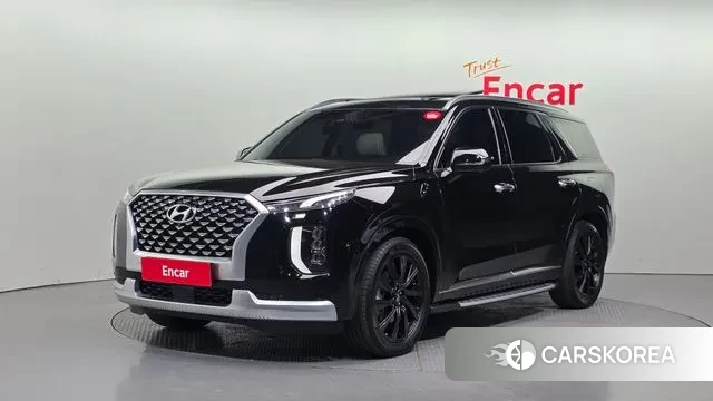 Hyundai Palisade 2021 Черный из Кореи