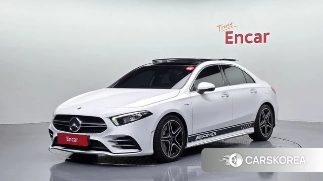 Mercedes-Benz A-Class W177 2021 Белый из Кореи