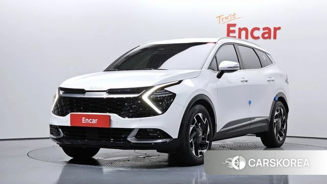 Kia Sportage 5th Generation 2021 Белый из Кореи