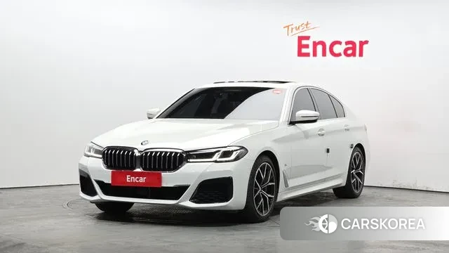 BMW 5 Series (G30) 2021 Белый из Кореи