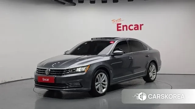 Volkswagen The New Passat 2018 Черный из Кореи