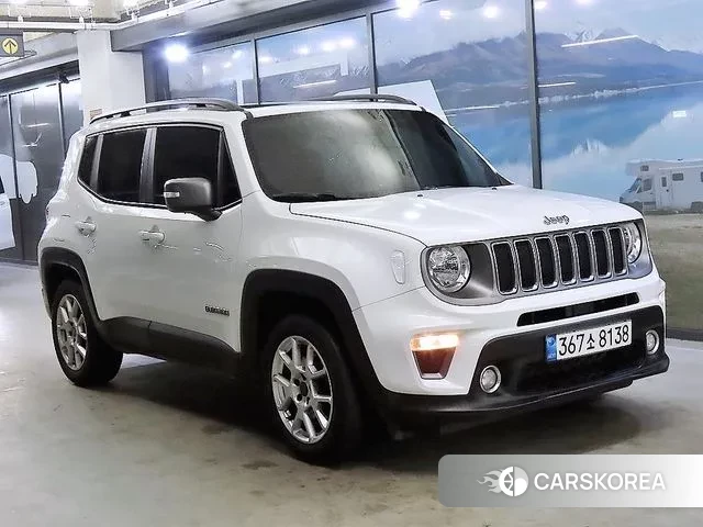 Jeep Renegade 2021 Белый из Кореи