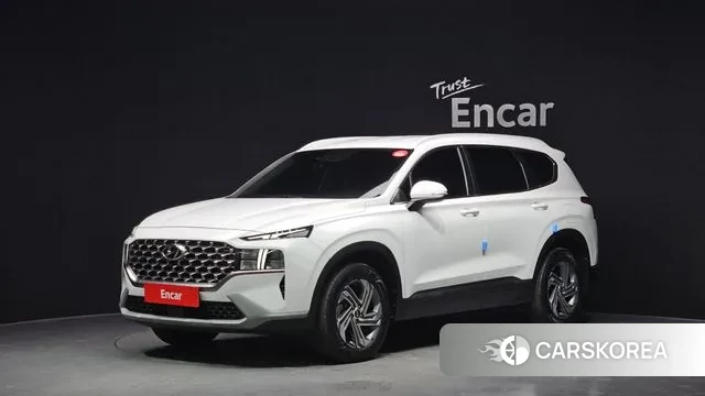 Hyundai The New Santa Fe 2022 Белый из Кореи