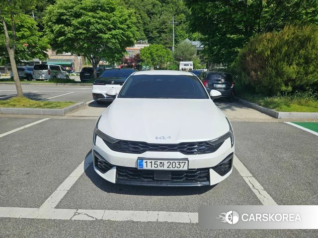 Kia The New K5 3rd generation 2024 Белый из Кореи