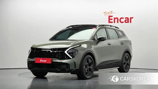 Kia Sportage 5th Generation 2024 Зеленый из Кореи